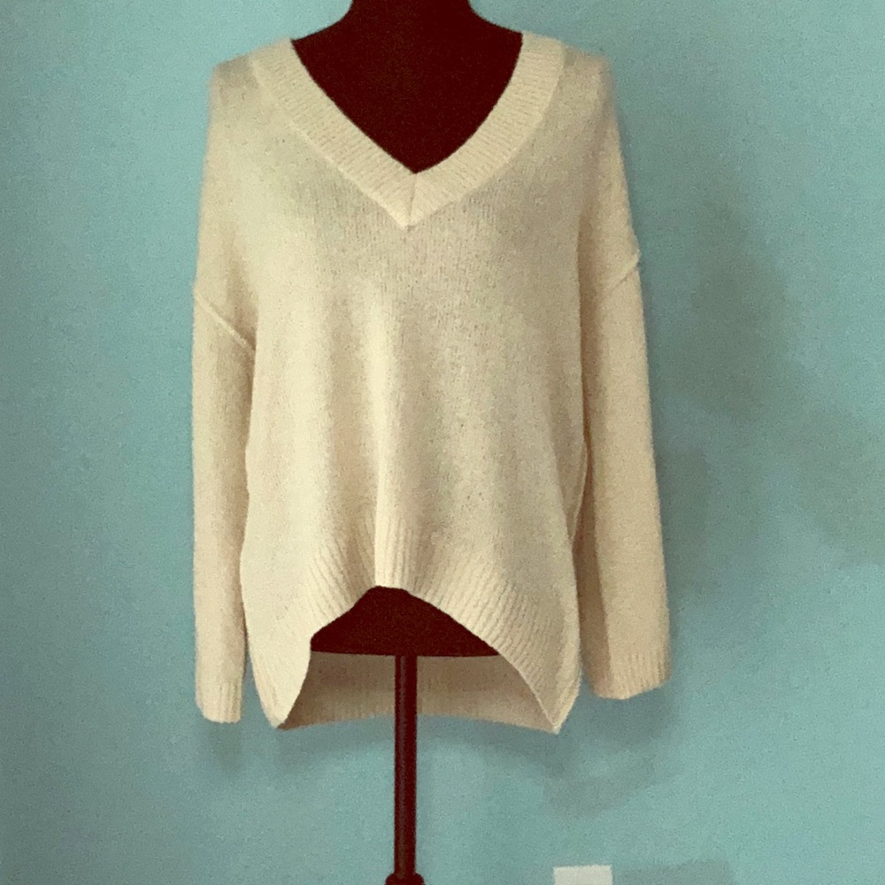 Bell sleeve sweater